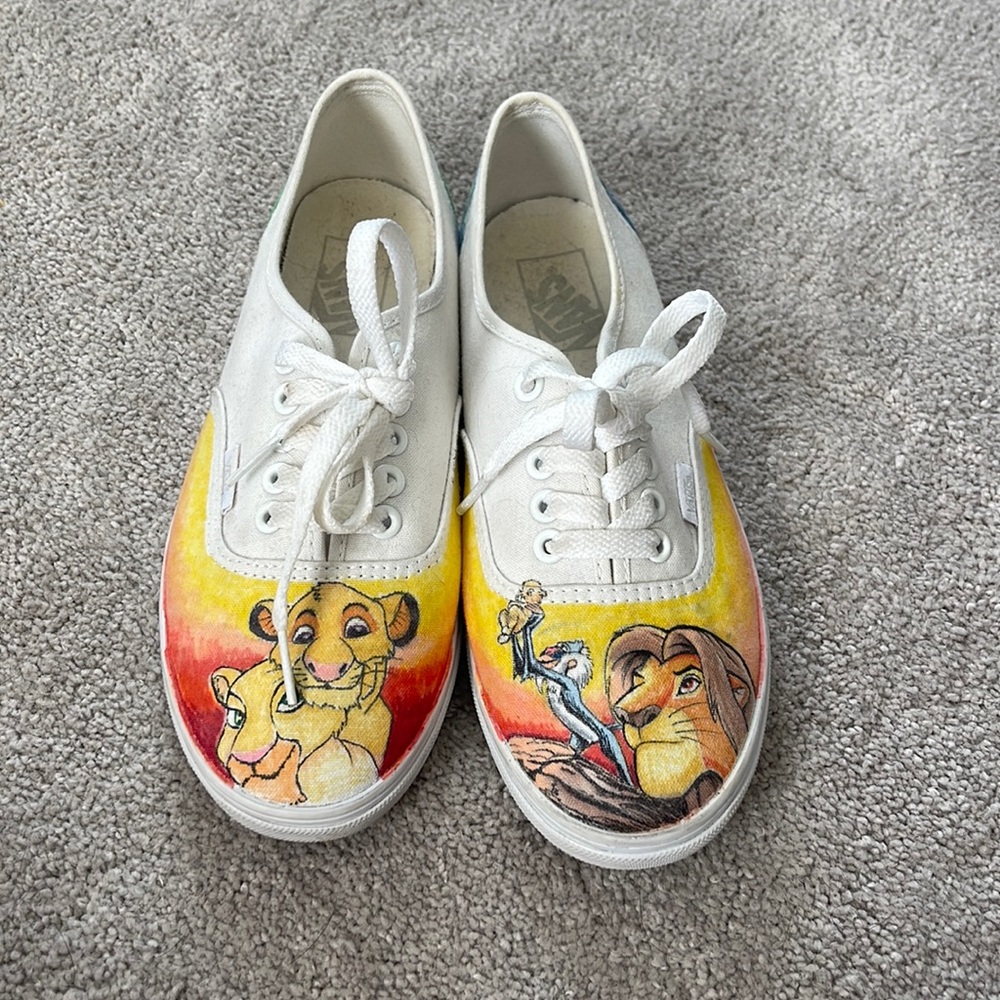 Custom made Lion King Vans